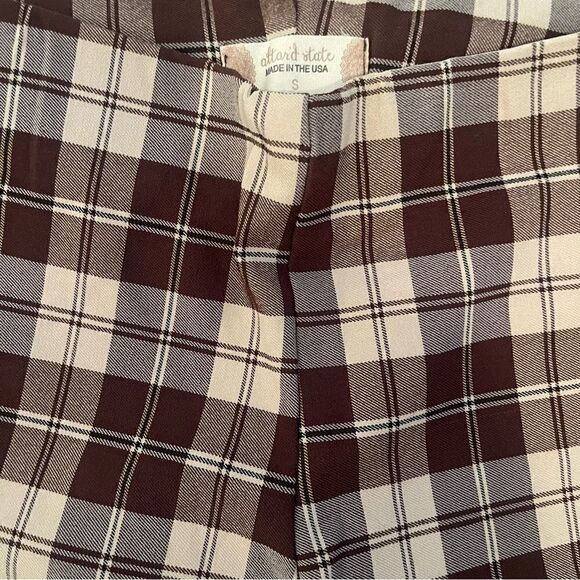 Altar’d State Plaid Pull On Kick Flare Pants - Picture 10 of 12